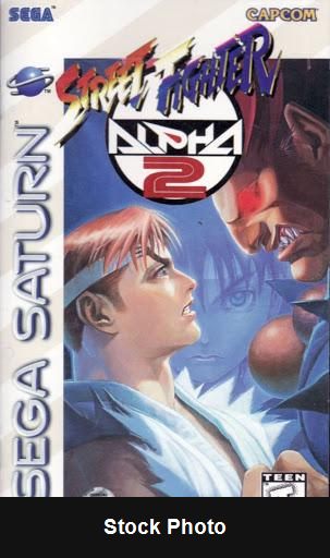 Street Fighter Alpha 2 - Sega Saturn
