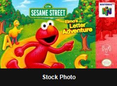 Elmo's Letter Adventure - Nintendo 64