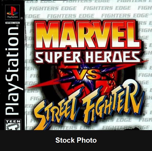Marvel Super Heroes vs. Street Fighter - PlayStation