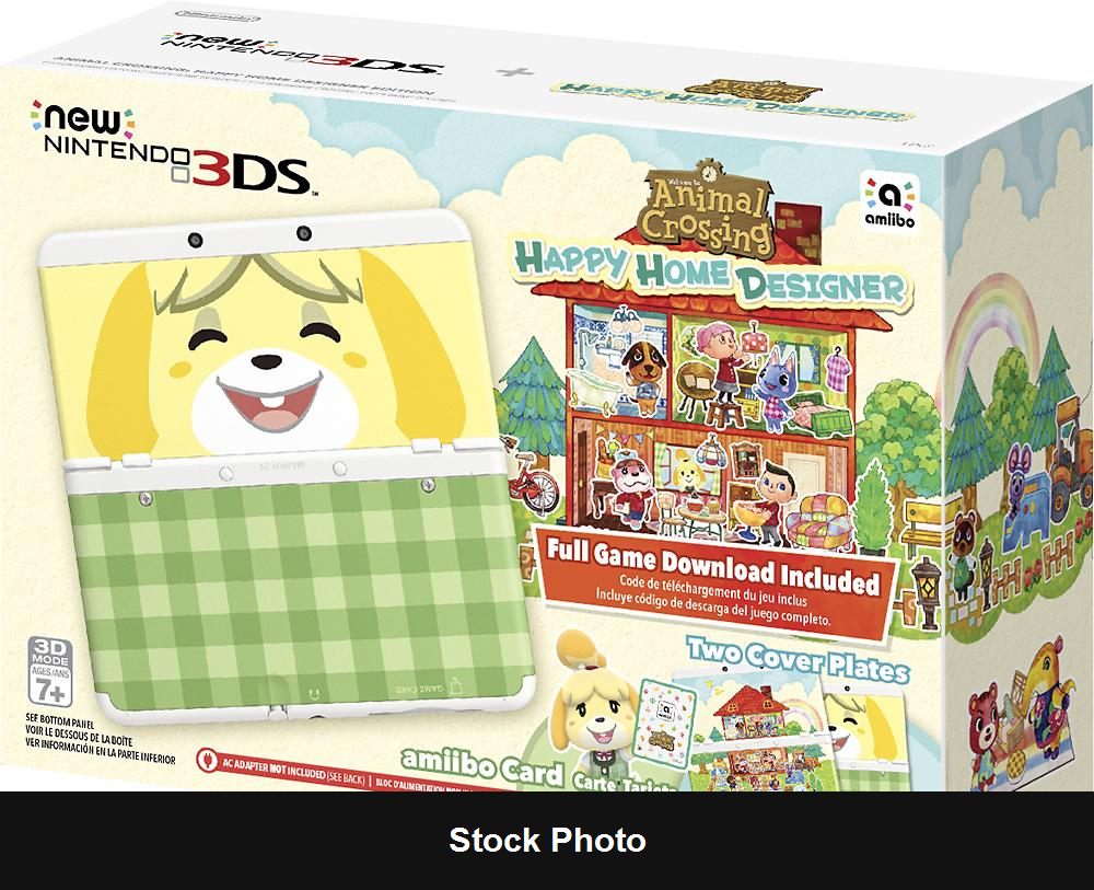 New Nintendo 3DS Animal Crossing: Happy Home Designer Edition - Console