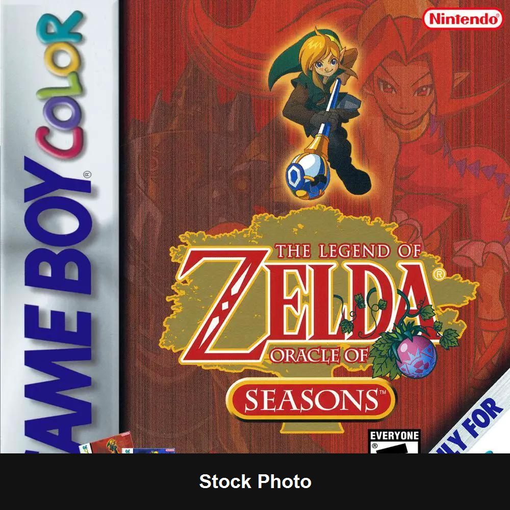 Zelda: Oracle Of Seasons [1st Print Foil Box] - Game Boy Color
