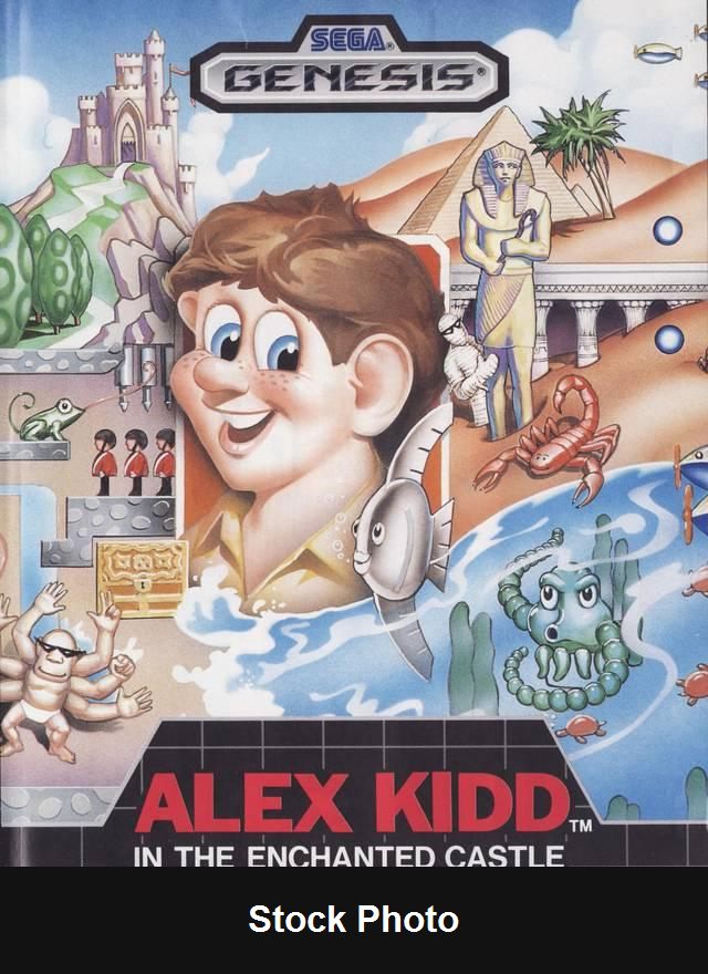 Alex Kidd in the Enchanted Castle - Sega Genesis