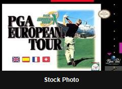 PGA European Tour - Super Nintendo