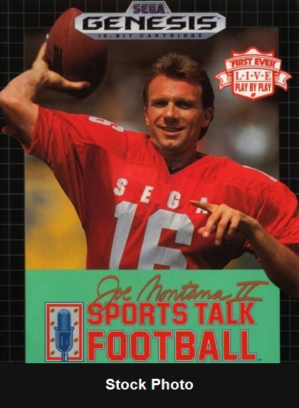 Joe Montana II Sports Talk Football - Sega Genesis
