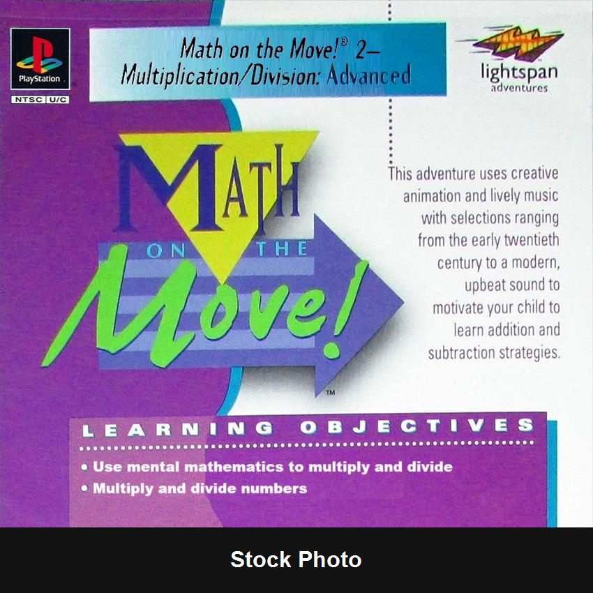 Math On The Move! 2: Multiplication / Division Advanced - PlayStation
