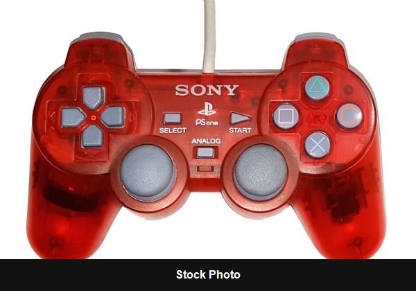 PSOne Dualshock Controller [Crimson Red] (PlayStation) - PlayStation Accessories