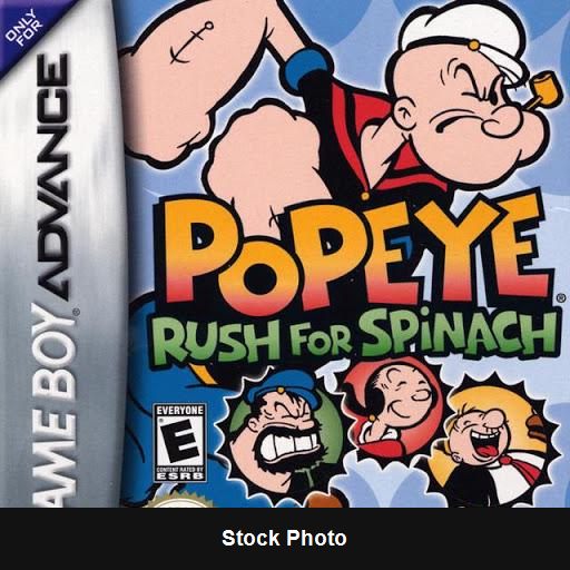 Popeye Rush for Spinach - Game Boy Advance