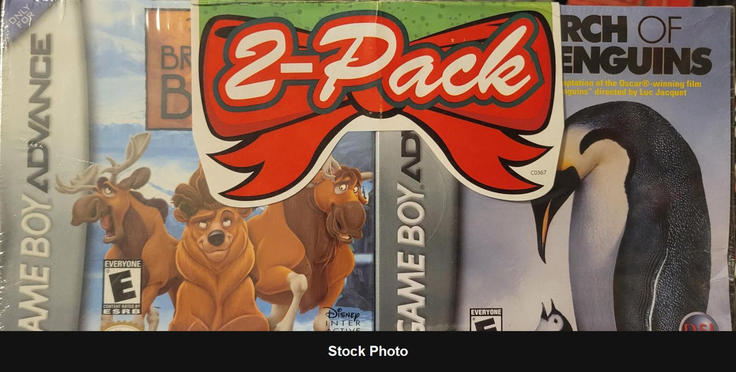 Brother Bear & March Of The Penguins 2-Pack - Game Boy Advance