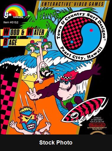 Town & Country Surf Designs: Wood and Water Rage - NES