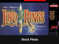 Lord of the Rings Volume 1 - Super Nintendo