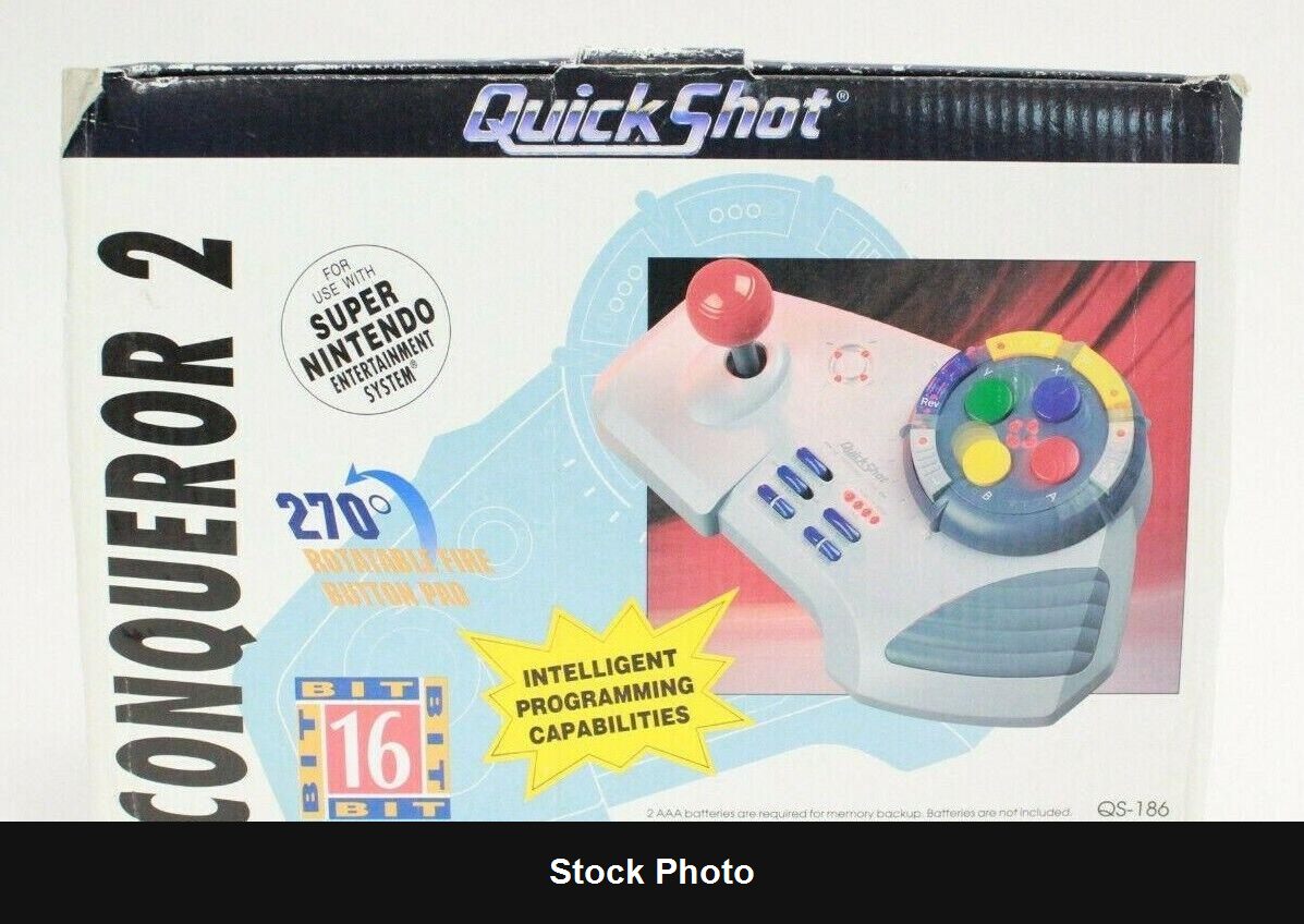 QuickShot Conqueror 2 (Super Nintendo) - Nintendo Accessories