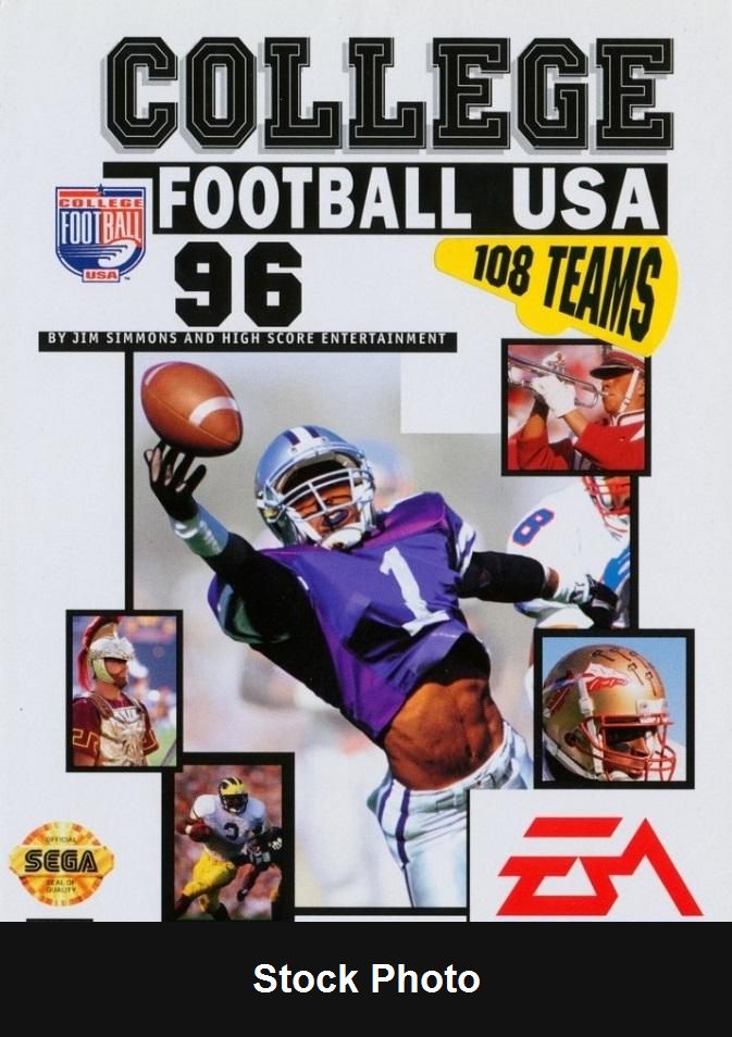 College Football USA 96 - Sega Genesis