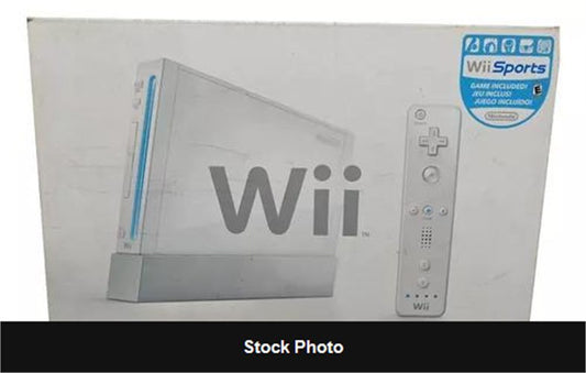 White Nintendo Wii System - Console