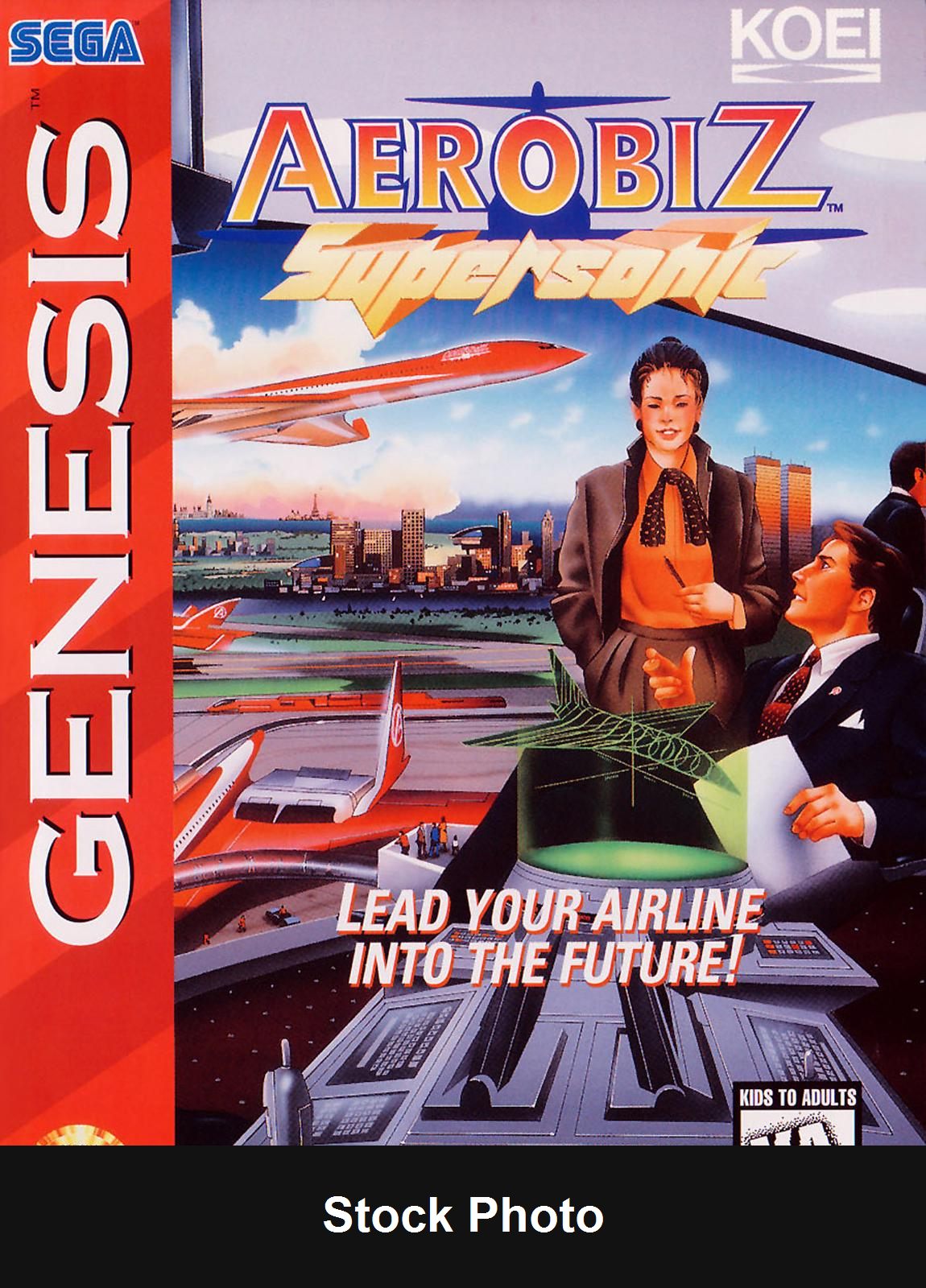 Aerobiz Supersonic - Sega Genesis
