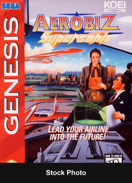 Aerobiz Supersonic - Sega Genesis