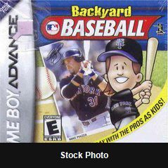 Backyard Baseball - Game Boy Advance