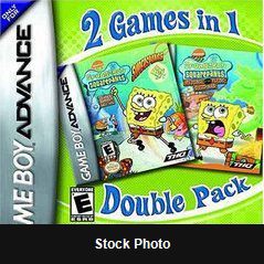 2 Games in 1 Double Pack: SpongeBob - Game Boy Advance