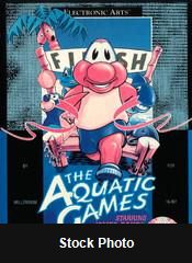 Aquatic Games Starring James Pond - Sega Genesis