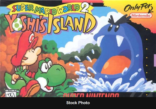 Super Mario World 2 Yoshi's Island - SNES