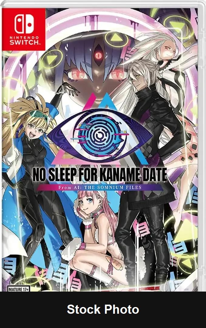 No Sleep For Kaname Date From AI: The Somnium Files - Nintendo Switch