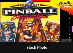 Super Pinball Behind the Mask - Super Nintendo