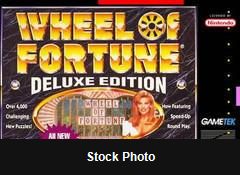 Wheel of Fortune Deluxe Edition - Super Nintendo