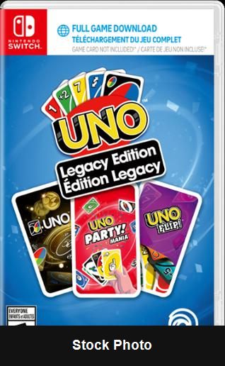 UNO: Legacy Edition [Code In Box] - Nintendo Switch