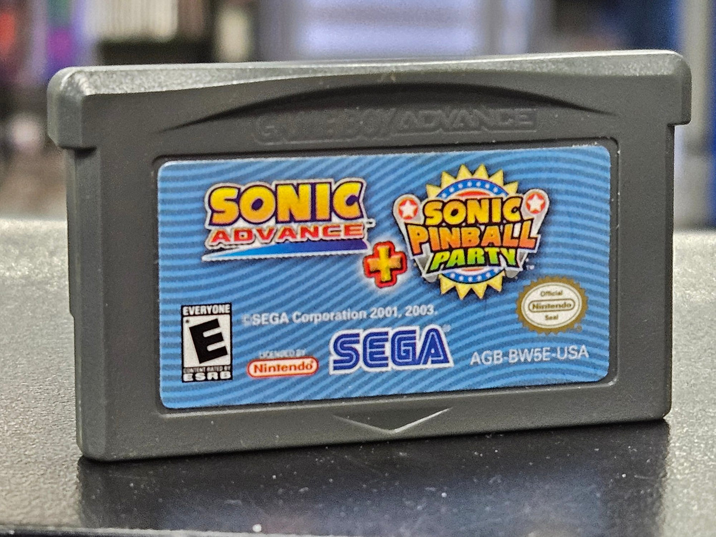 Sonic Advance & Sonic Pinball Party - Game Boy Advance