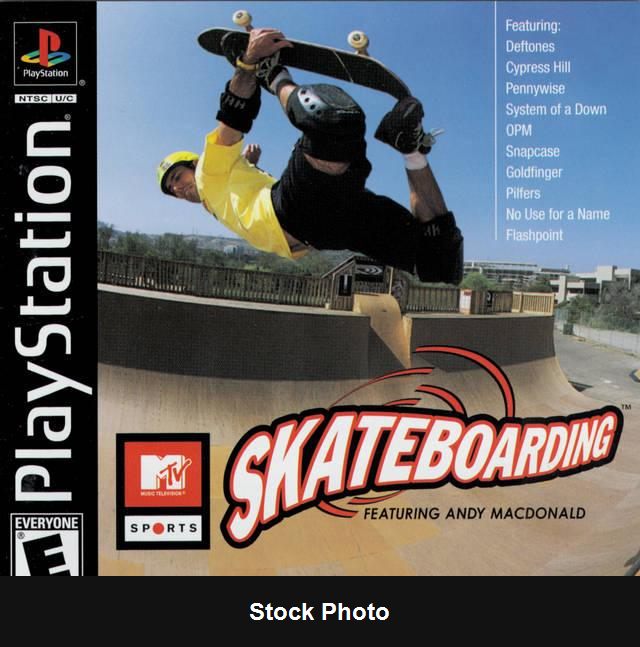 MTV Sports Skateboarding - PlayStation