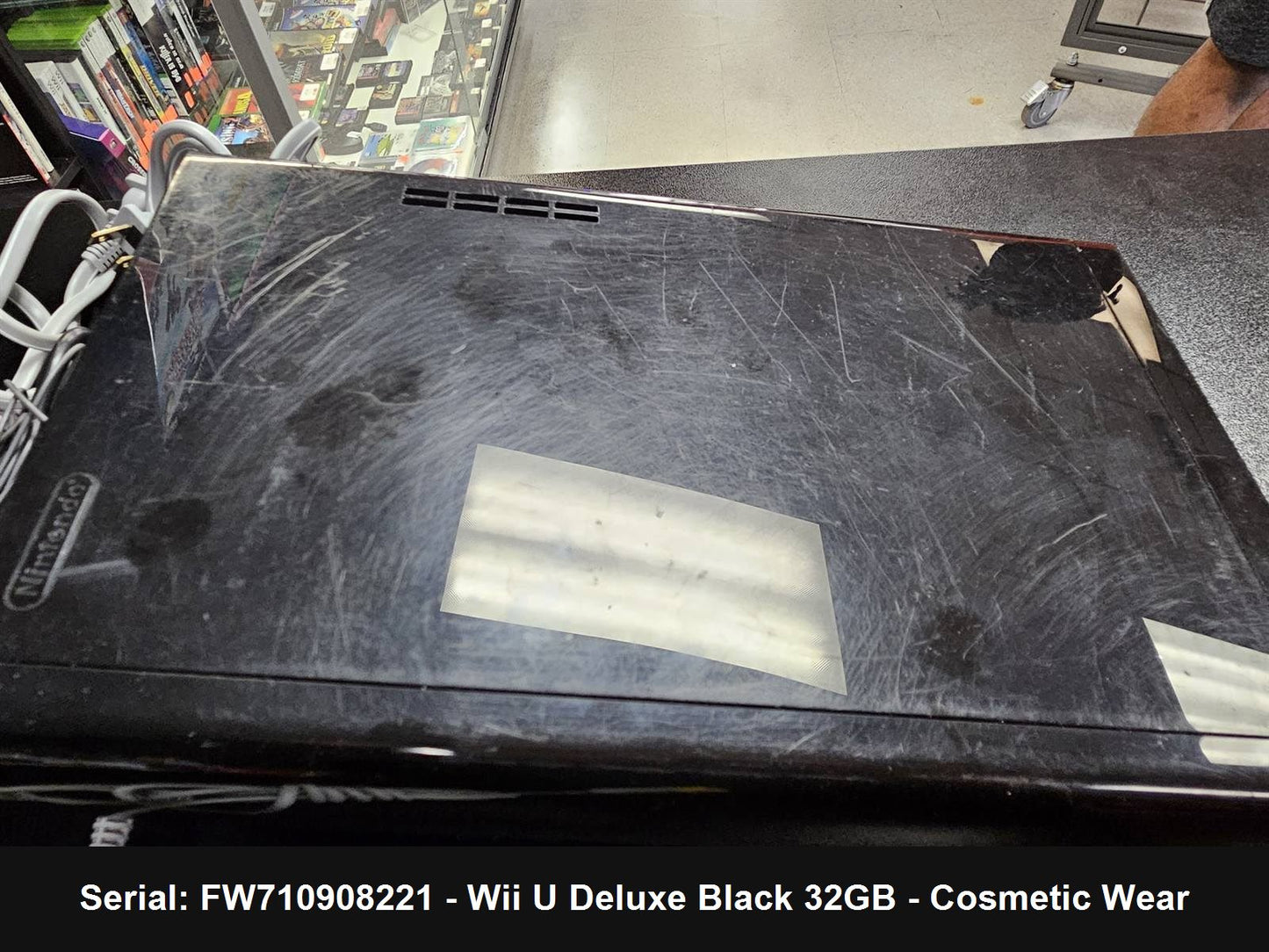 Wii U Console Deluxe Black 32GB - Console