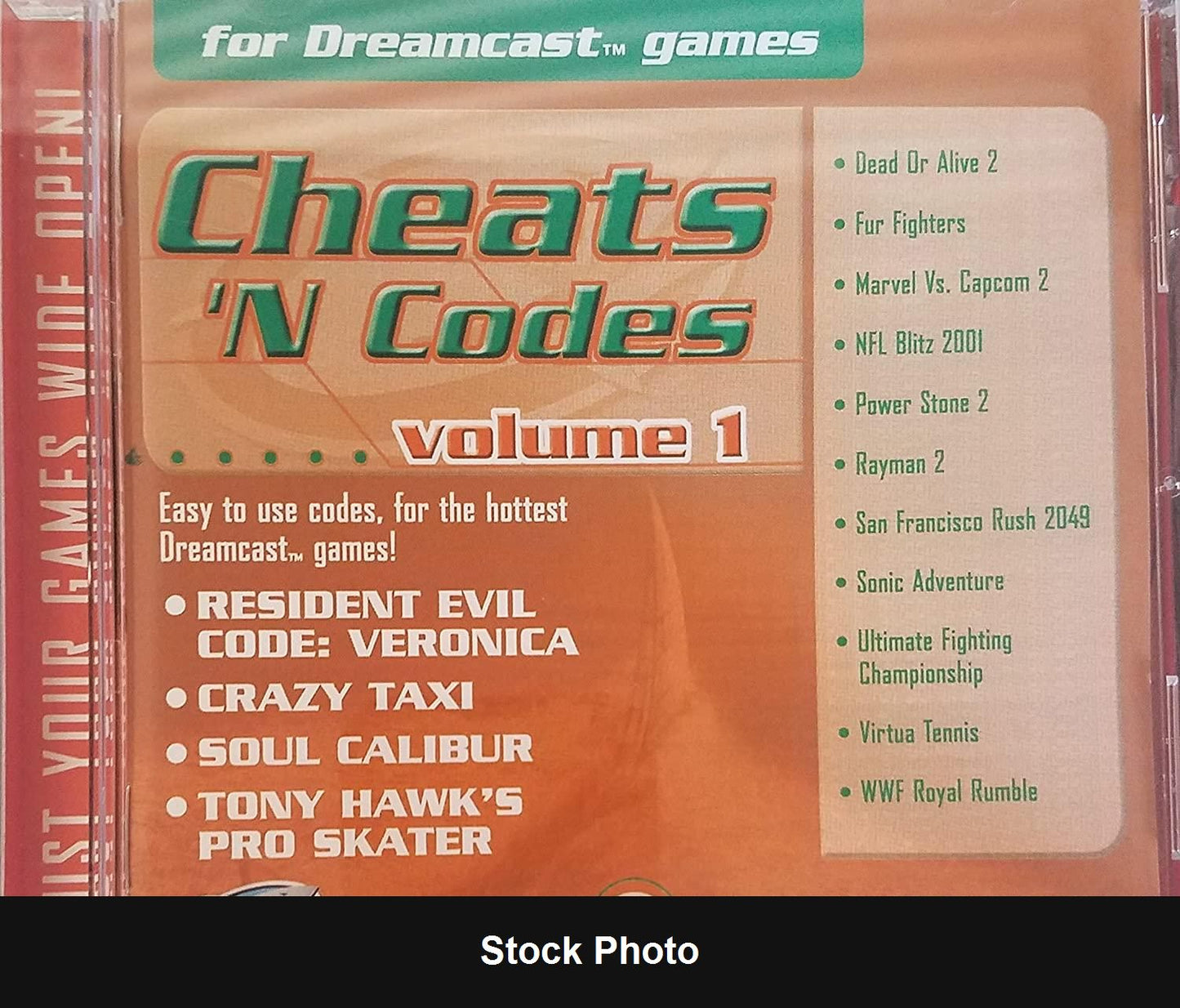 Cheats 'N Codes Volume 1 - Sega Dreamcast