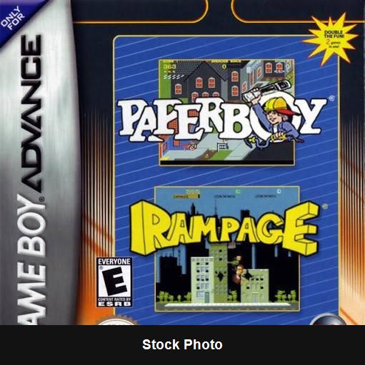 Paperboy & Rampage - Game Boy Advance
