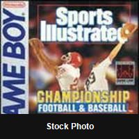Sports Illustrated Championship Football & Baseball - Game Boy