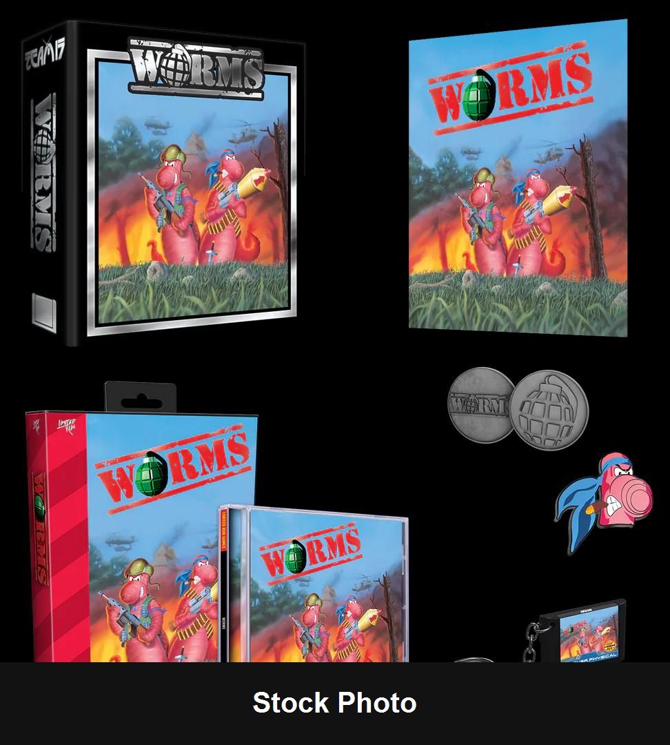 Worms [Limited Run Collector's Edition] - Sega Genesis