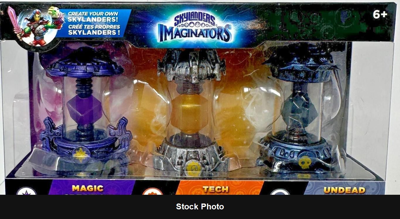 Skylanders Imaginators Creation Crystal Triple Pack [Magic, Tech, Undead] - Skylanders