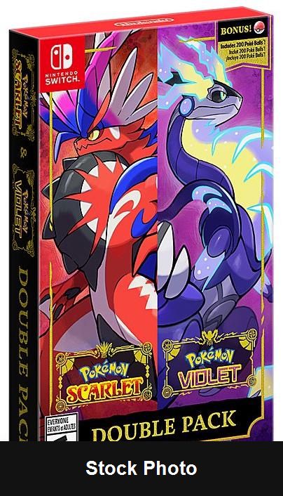 Pokemon Scarlet & Violet Double Pack - Nintendo Switch