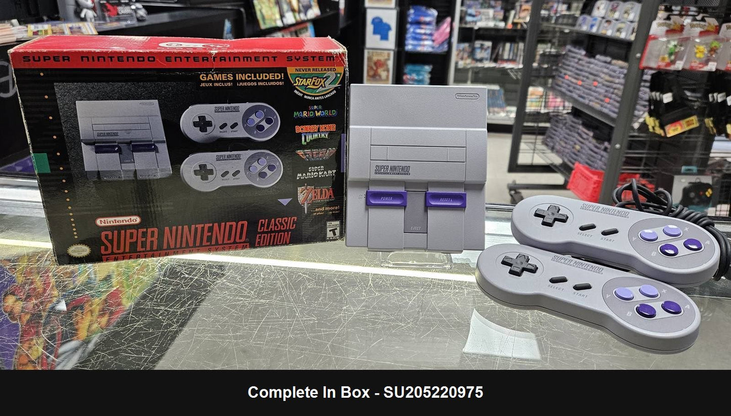 Super Nintendo Classic Edition - Console
