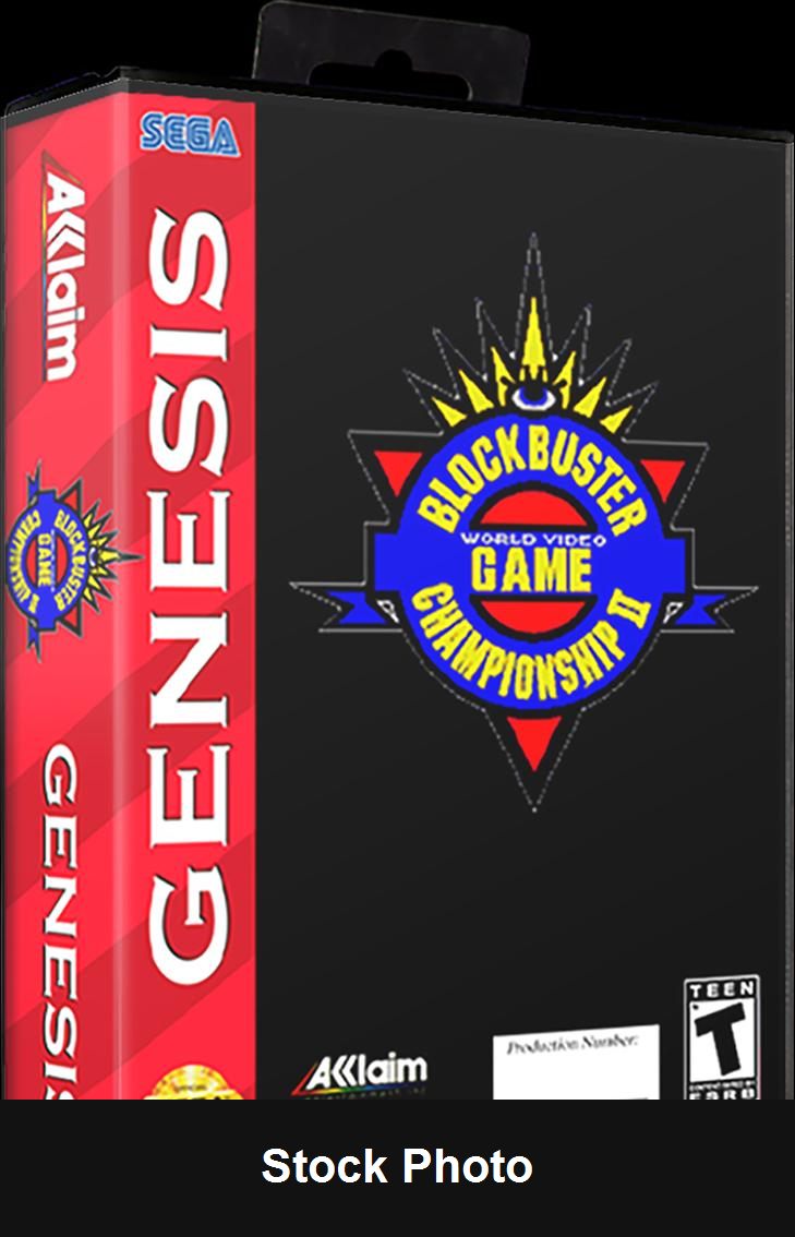 Blockbuster World Video Game Championship II [Reproduction] - Sega Genesis