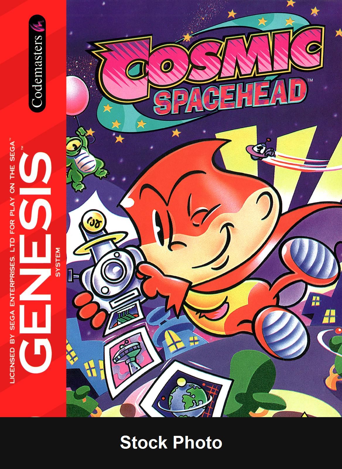 Cosmic Spacehead - Sega Genesis