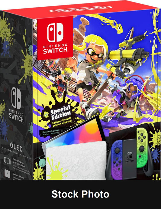 Nintendo Switch OLED [Splatoon 3 Special Edition] - Console