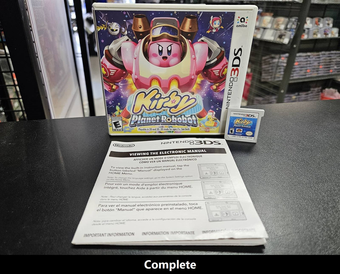 Kirby Planet Robobot [Amiibo Bundle] - Nintendo 3DS