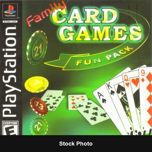Family Card Games Fun Pack - Playstation