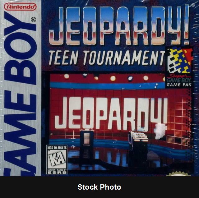 Jeopardy Teen Tournament - Game Boy
