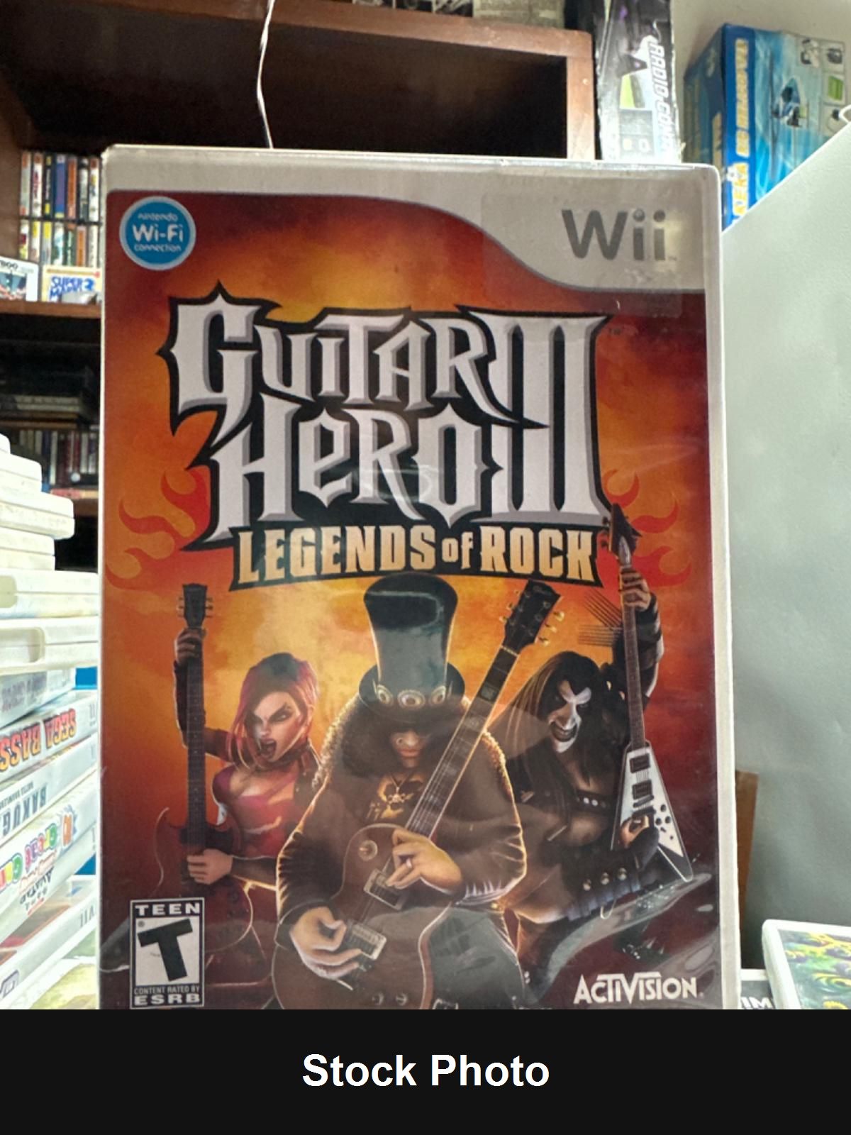 Guitar Hero III Legends of Rock [Not For Resale] - Wii