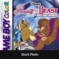 Beauty and the Beast A Board Game Adventure - Game Boy Color