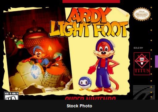 Ardy Light Foot - Super Nintendo