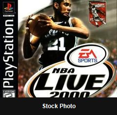 NBA Live 2000 - Playstation