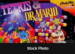 Tetris and Dr. Mario - Super Nintendo