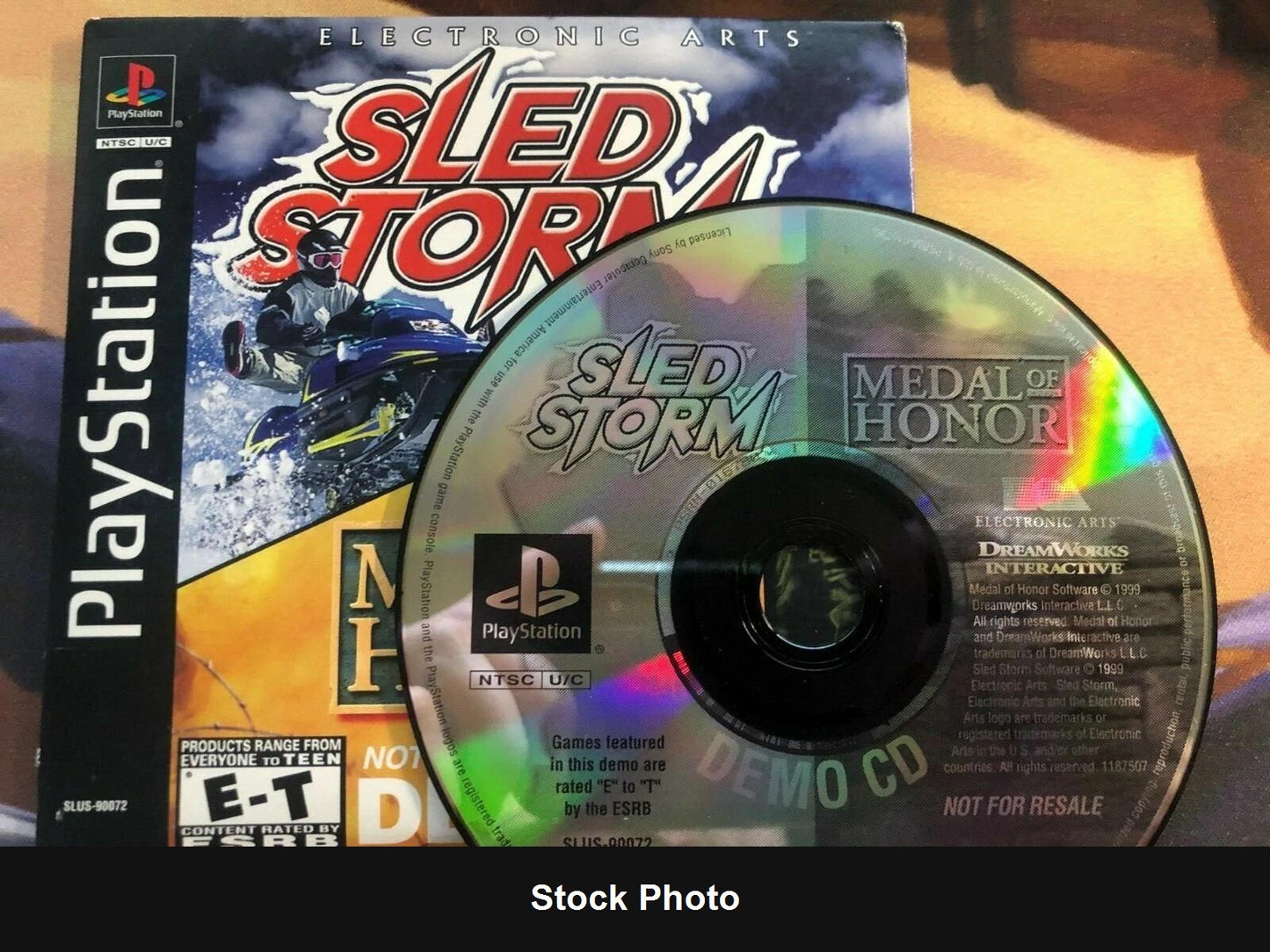 Sled Storm & Medal Of Honor [Demo Disc] - PlayStation