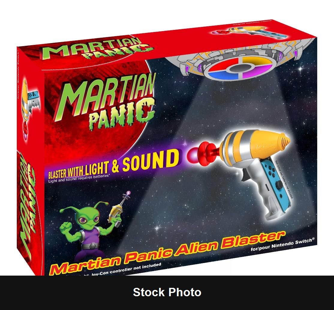 Martian Panic Blaster - Nintendo Switch